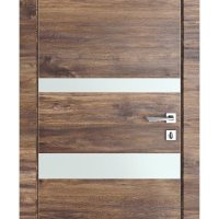 Дверь межкомнатная DO-512 Лофт темный/Снег
