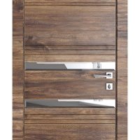 Дверь межкомнатная DO-515 Лофт темный/Зеркало