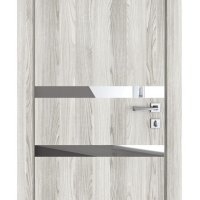 Дверь межкомнатная DO-513 Айс/Зеркало