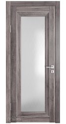 Дверь межкомнатная DO-PG6 Орех седой темный/Ромб