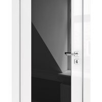 Дверь межкомнатная DO-DIANA/500 Стекло черное