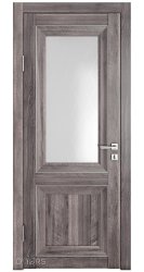 Дверь межкомнатная DO-PG2 Орех седой темный/Ромб