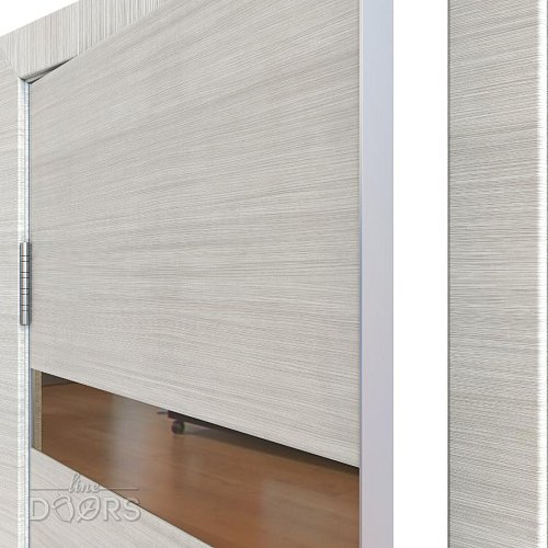 ШИ дверь DO-602 Ива светлая/зеркало Бронза