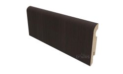 Плинтус Венге горизонтальный ПВХ