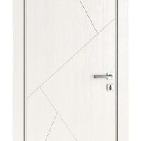 Дверь межкомнатная Прима Белый ясень