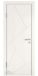 Дверь межкомнатная Прима Белый ясень