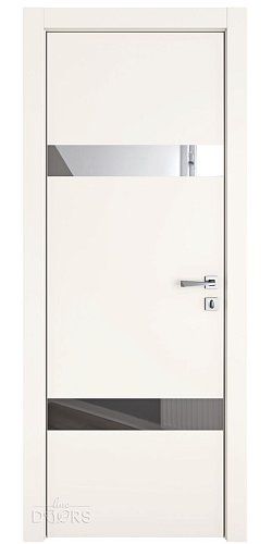 ШИ дверь DO-602 Сливки/Зеркало