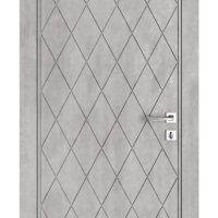 Дверь межкомнатная Рим Бетон светлый