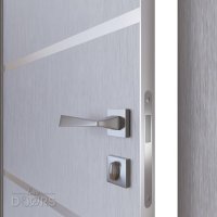 Дверь межкомнатная DG-505 Металлик