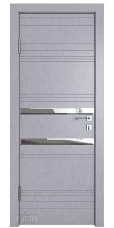 Дверь межкомнатная DO-515 Металлик/Зеркало Дверь межкомнатная DO-515 Металлик/Зеркало