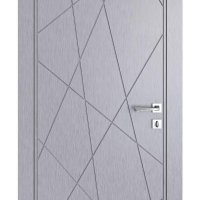 Дверь межкомнатная Абстракция Металлик