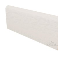 Плинтус Белый ясень ПВХ