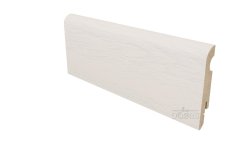 Плинтус Белый ясень ПВХ