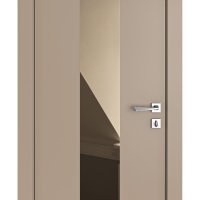 ШИ дверь DO-610 Латте софт/зеркало Бронза