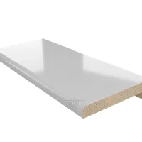 Наличник Телескоп прямой ПВХ Серый глянец 120