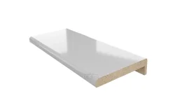 Наличник Телескоп прямой ПВХ Серый глянец 120