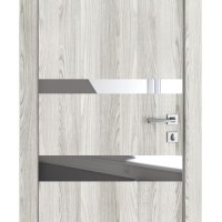 Дверь межкомнатная DO-512 Айс/Зеркало