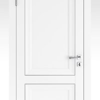 Дверь межкомнатная DG-PG1 Белый бархат
