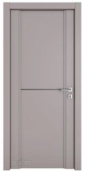 Дверь межкомнатная DG-M-5 Серый бархат/молдинг черный Дверь межкомнатная DG-M-5 Серый бархат/молдинг черный