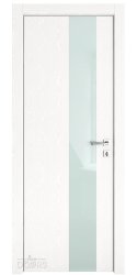ШИ дверь DO-604 Жемчуг/стекло Белое