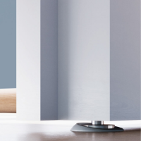 Дверной ограничитель магнитный скрытый белый VERUM MOD 2