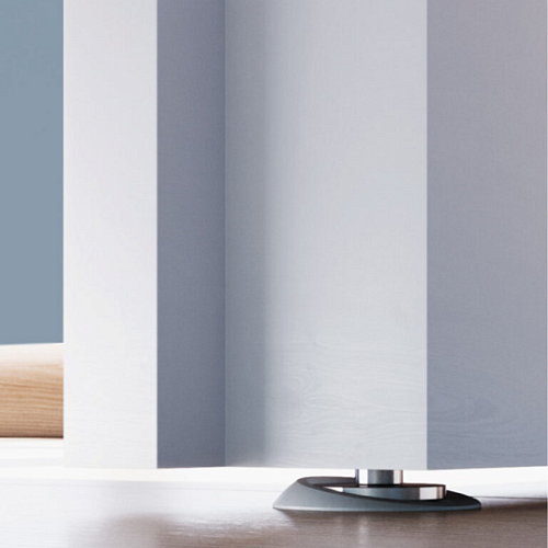 Дверной ограничитель магнитный скрытый белый VERUM MOD 2