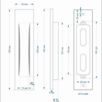 Ручки-купе SDH-03 SС