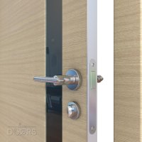 Дверь межкомнатная DO-507 Неаполь/стекло Черное