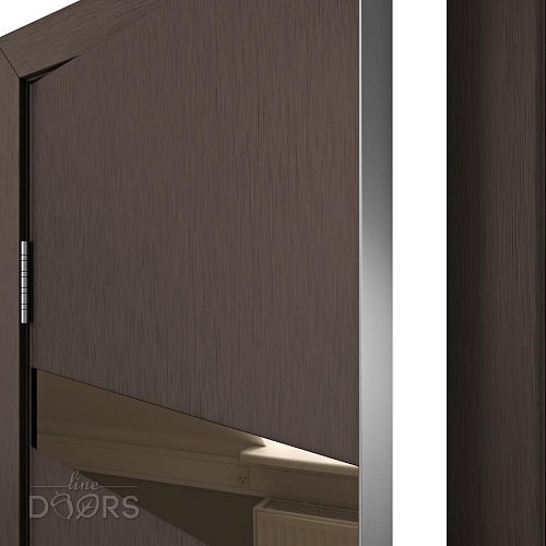 Дверь DO-502 Бронза/зеркало Бронза Скидка 15 %!