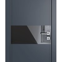 Дверь межкомнатная DO-501 Мэджик ПЭТ/стекло Черное