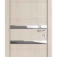 ШИ дверь DO-615 Ясень капучино/Зеркало