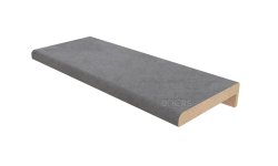 Наличник Телескоп прямой ПВХ Бетон темный 80