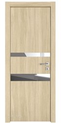 ШИ дверь DO-612 Дуб светлый/Зеркало