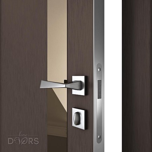 ШИ дверь DO-607 Бронза/зеркало Бронза