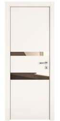 ШИ дверь DO-612 Сливки/зеркало Бронза ШИ дверь DO-612 Сливки/зеркало Бронза