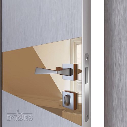 ШИ дверь DO-609 Металлик/зеркало Бронза