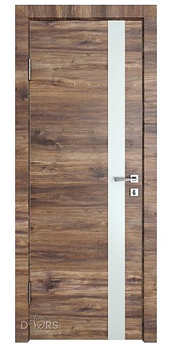 ШИ дверь DO-607 Лофт темный/Снег