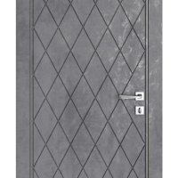 Дверь межкомнатная Рим Бетон темный