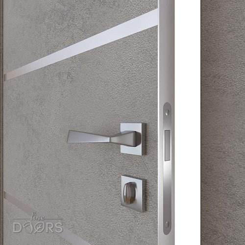 ШИ дверь DG-605 Бетон светлый