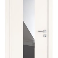 ШИ дверь DO-610 Сливки/Зеркало