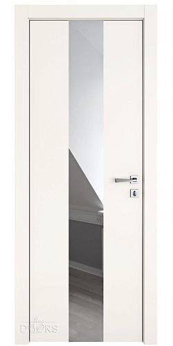 ШИ дверь DO-610 Сливки/Зеркало