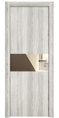 ШИ дверь DO-601 Айс/зеркало Бронза