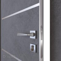 ШИ дверь DG-605 Бетон темный