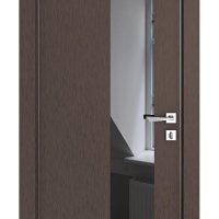 ШИ дверь DO-604 Бронза/стекло Черное