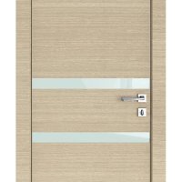 Дверь межкомнатная DO-513 Неаполь/стекло Белое