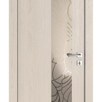 ШИ дверь DO-604 Ясень капучино/вставка Веста