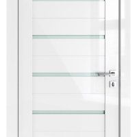 Дверь межкомнатная Ц-ДО-Т4 Белый глянец/Белое
