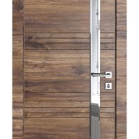 Дверь межкомнатная DO-514 Лофт темный/Зеркало