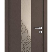 Дверь межкомнатная DO-510 Бронза/вставка Веста