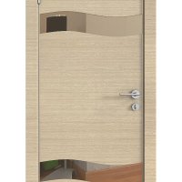 Дверь межкомнатная DO-503 Неаполь/зеркало Бронза